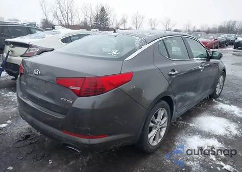 2013 Kia Optima Ex z USA, uszkodzony, nr VIN 5XXGN4A71DG102737